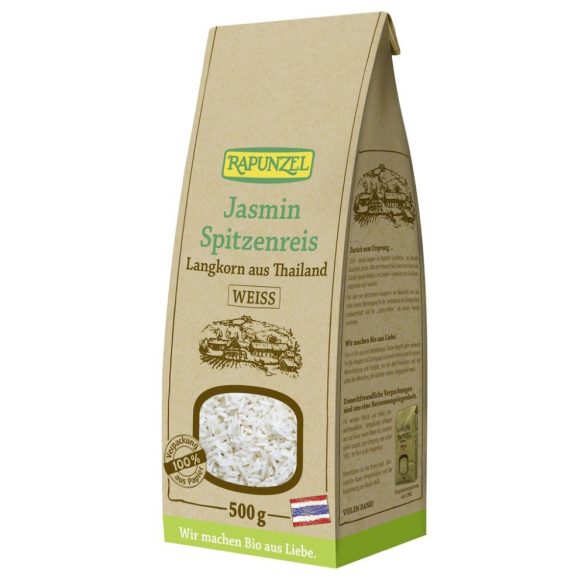 Rapunzel bio jázmin rizs, fehér - 500 g