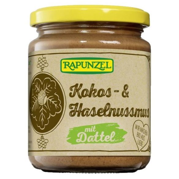 Rapunzel bio kókuszos mogyorókrém - 250 g