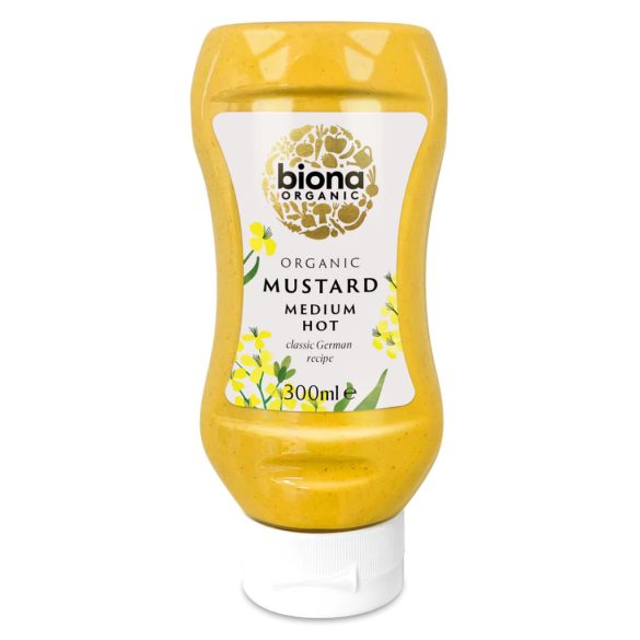 Biona BIO Mustár közepesen erős - 300ml