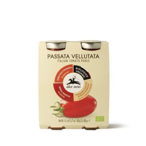 Alce Nero bio Paradicsom vellutata duo, krémes paradicsompüré - 2x200 g