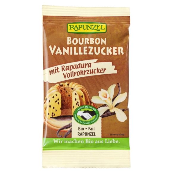 Rapunzel bio bourbon vaníliás cukor - 8 g 	