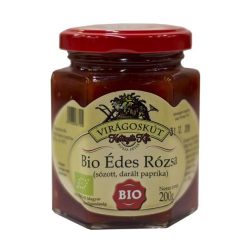 Virágoskút bio édes rózsa paprikakrém - 200 g