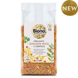 Biona bio fűszeres arany rizs és lencse - 250 g