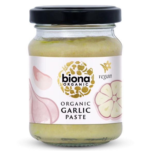 Biona bio fokhagyma paszta, fokhagymakrém - 130 g