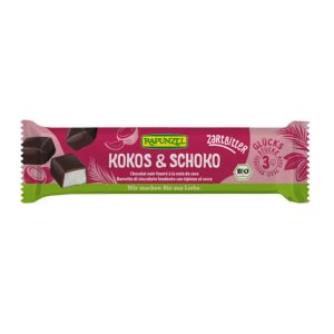 Rapunzel bio kókusz kockák étcsoki bevonattal - 50 g