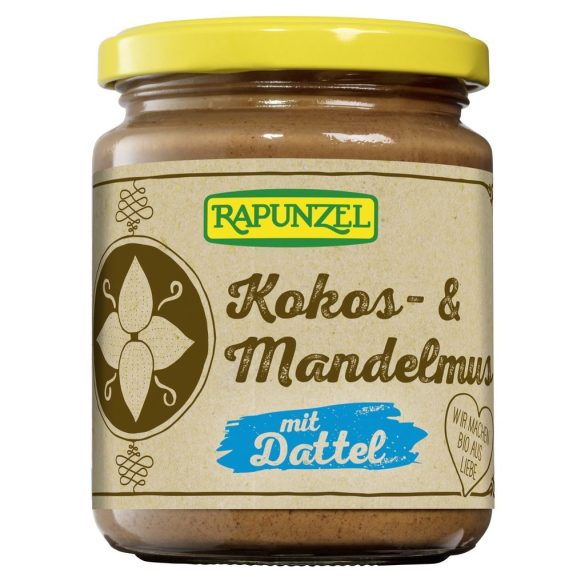 Rapunzel bio kókuszos mandulakrém - 250 g