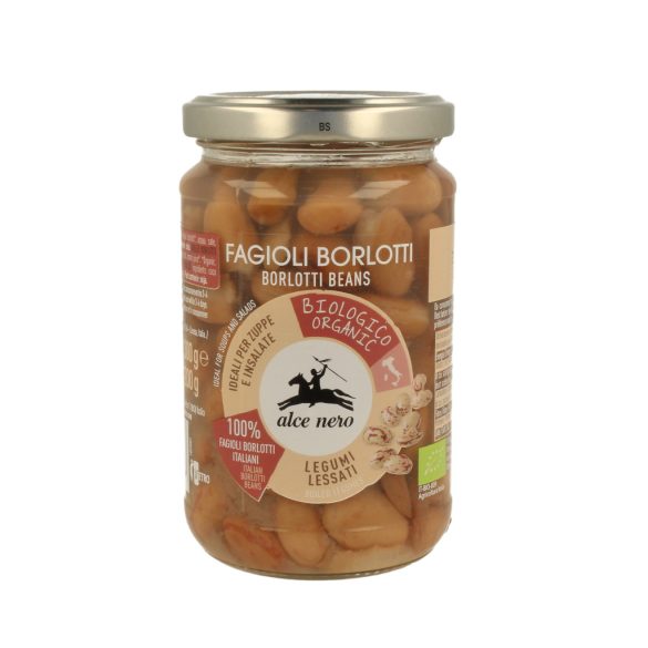 Alce Nero bio üveges Borlotti barna bab - 300g