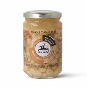 Alce Nero bio üveges Canellini fehér bab - 300g