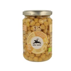 Alce Nero bio üveges, előfőzött csicseriborsó - 220 g