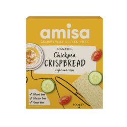 Amisa bio csicseriborsós kréker - 100 g 