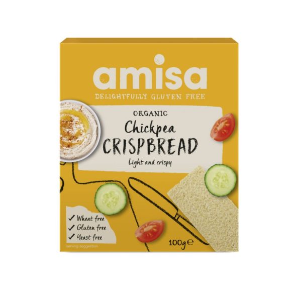 Amisa bio csicseriborsós kréker - 100 g 