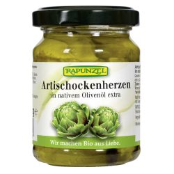 Rapunzel bio articsókaszív olívaolajban - 120 g