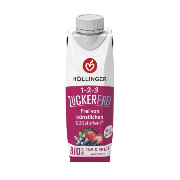 Höllinger bio erdei gyümölcs szénsavmentes gyümölcs ital hozzáadott cukor nélkül - 330 ml