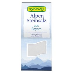   Alpesi kősó, finomítatlan, jódozatlan, finom szemcsés - 500 g