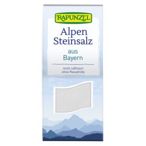 Alpesi kősó, finomítatlan, jódozatlan, finom szemcsés - 500 g
