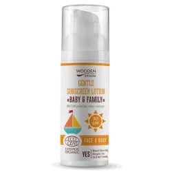 Wooden Spoon bio naptej és testápoló SPF 30 - 50 ml
