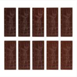 Zotter bio, fair trade, bean-to-bar étcsokoládé kóstoló csomag - 10x8 g