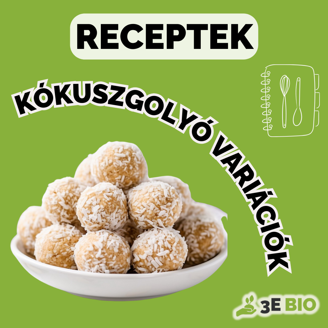 Mindenmentes kókuszgolyó receptek